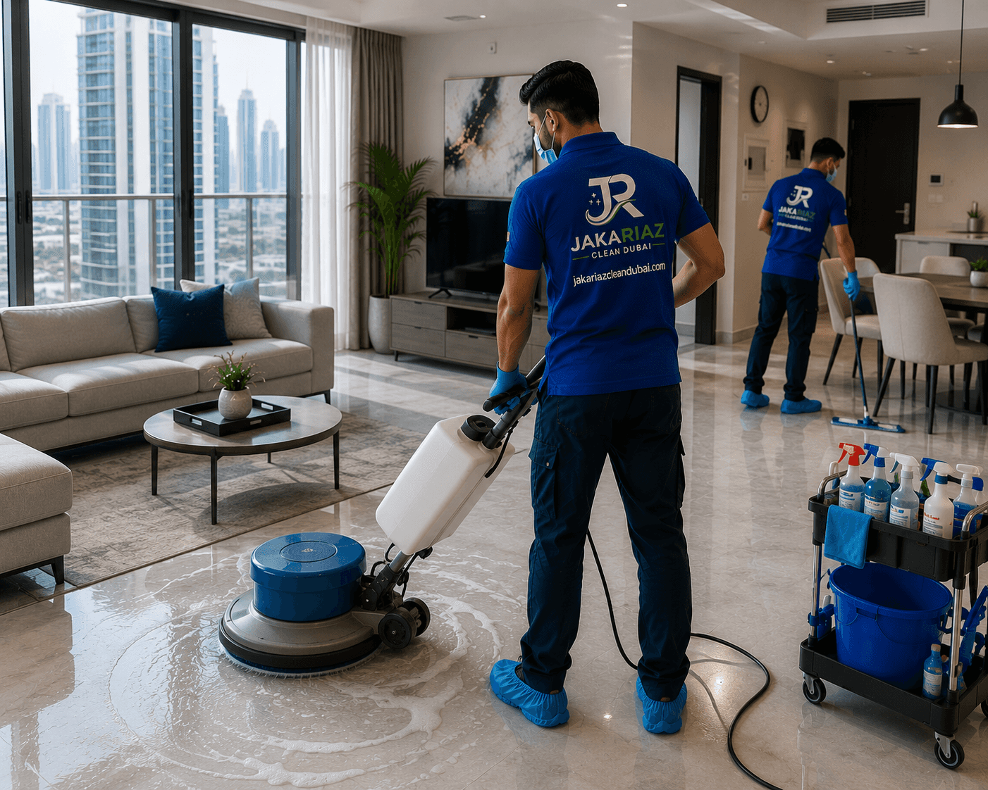 Floor Deep Cleaning