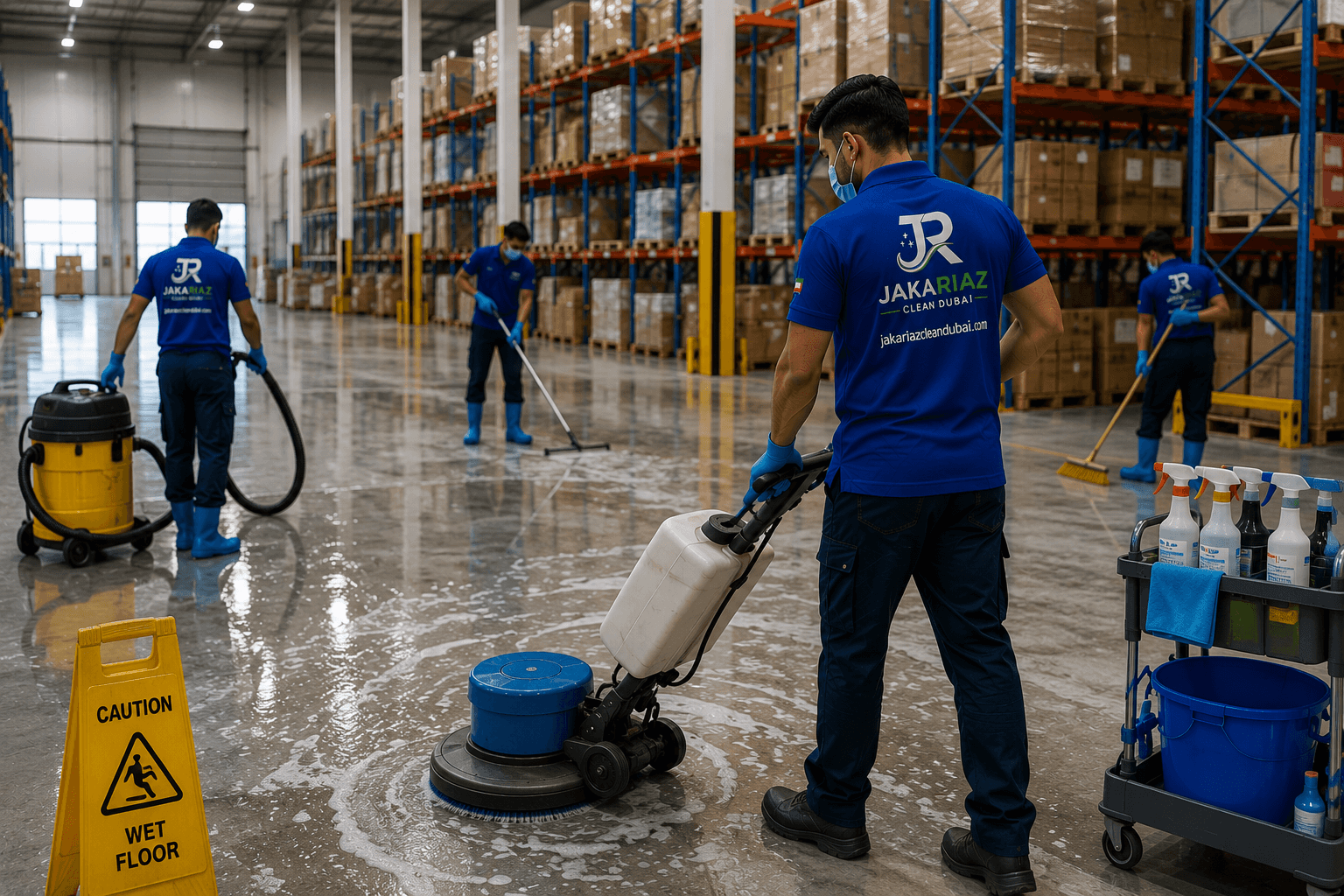 Warehouse Deep Cleaning