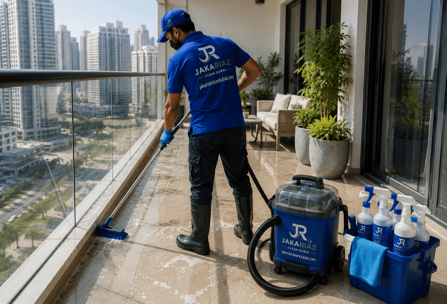 Balcony Deep Cleaning Gallery 2