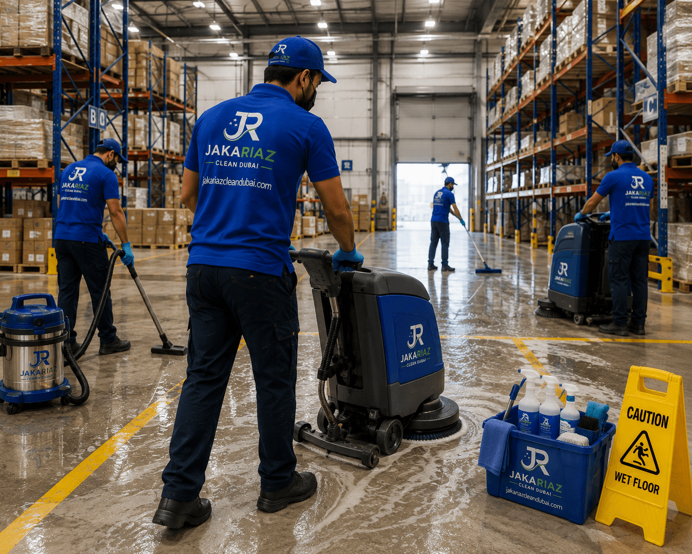 Warehouse Deep Cleaning Gallery 2