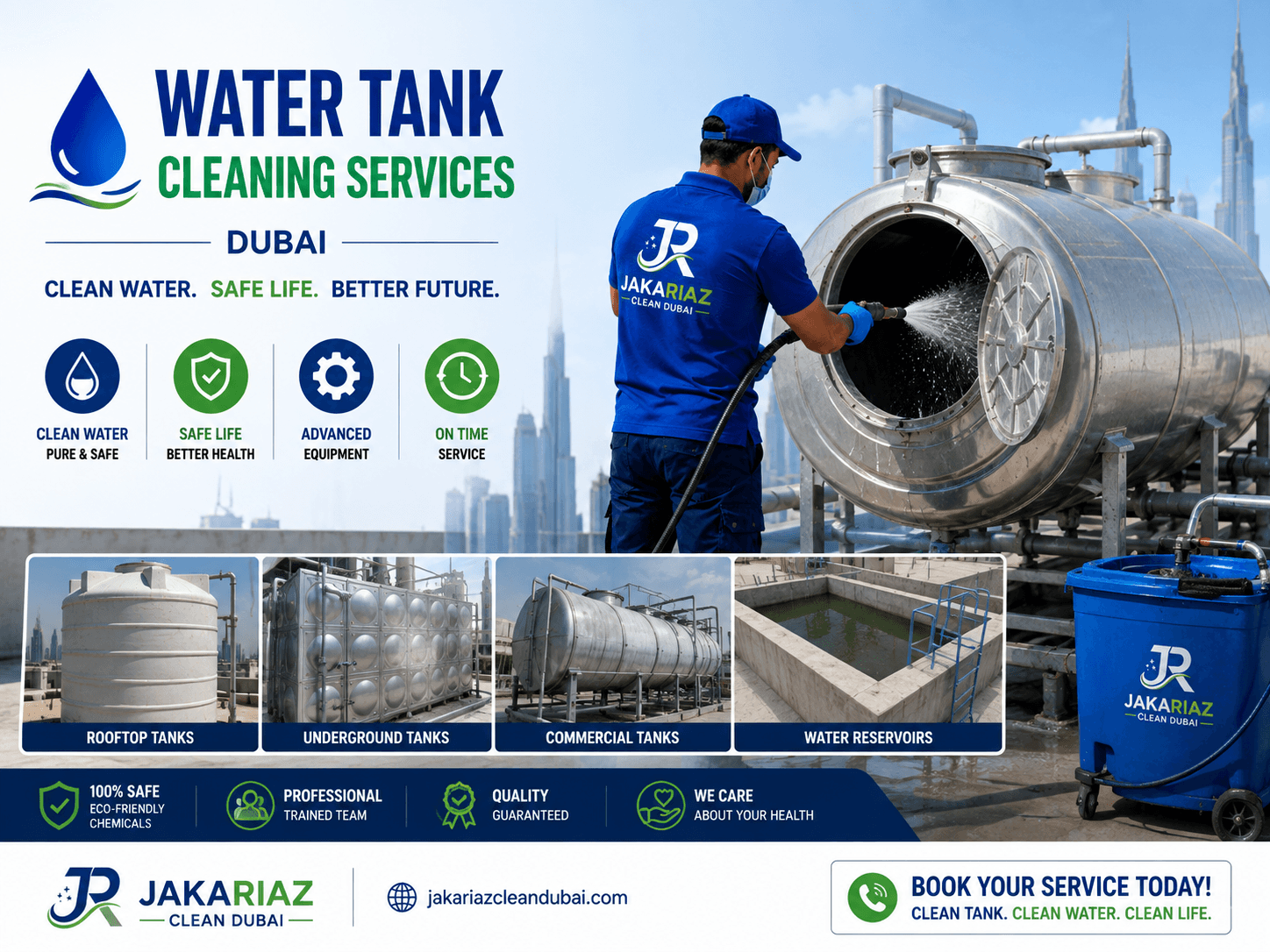 Water Tank Cleaning Services Dubai | Professional Water Tank Sanitization