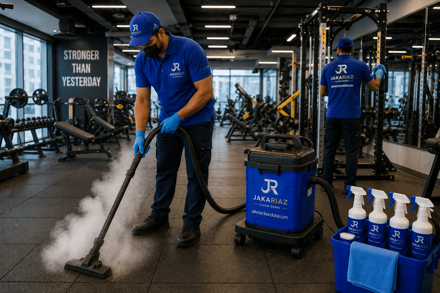 Gym Deep Cleaning Services Dubai | Fitness Center Cleaning Experts