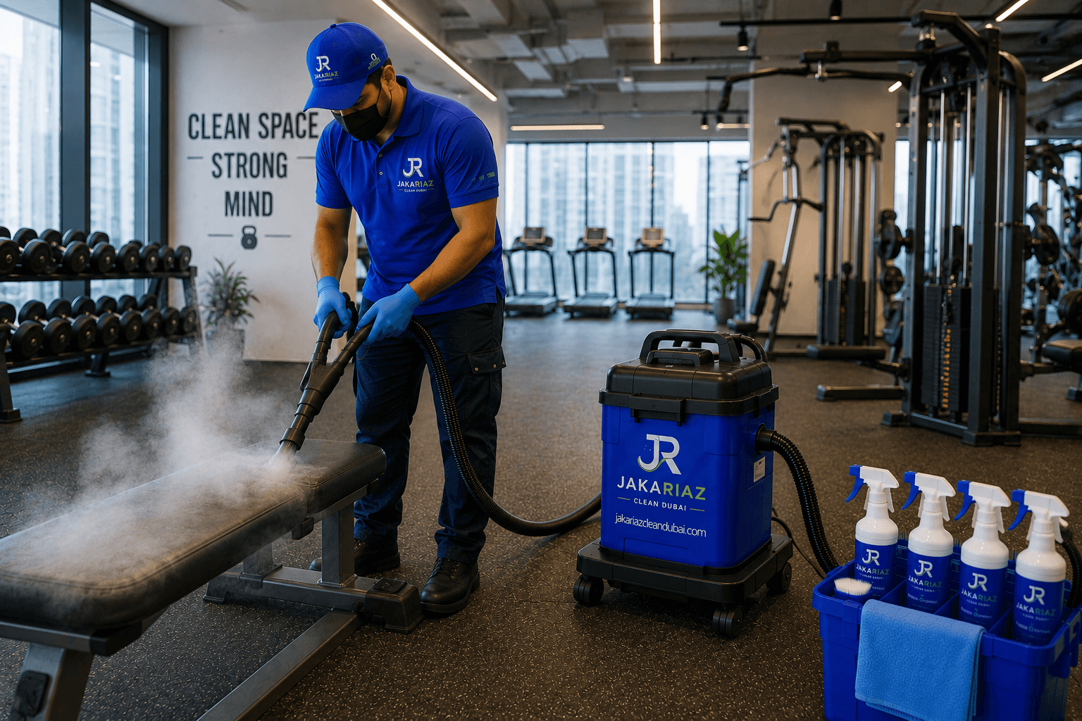 Gym Deep Cleaning Gallery 2