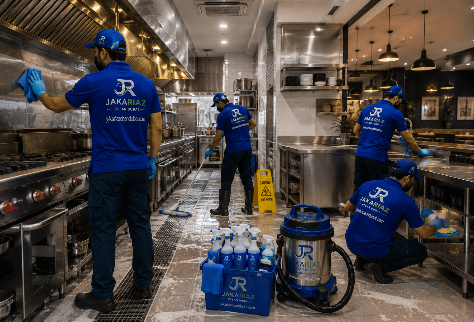 Restaurant Deep Cleaning Services Dubai | Commercial Kitchen Cleaning